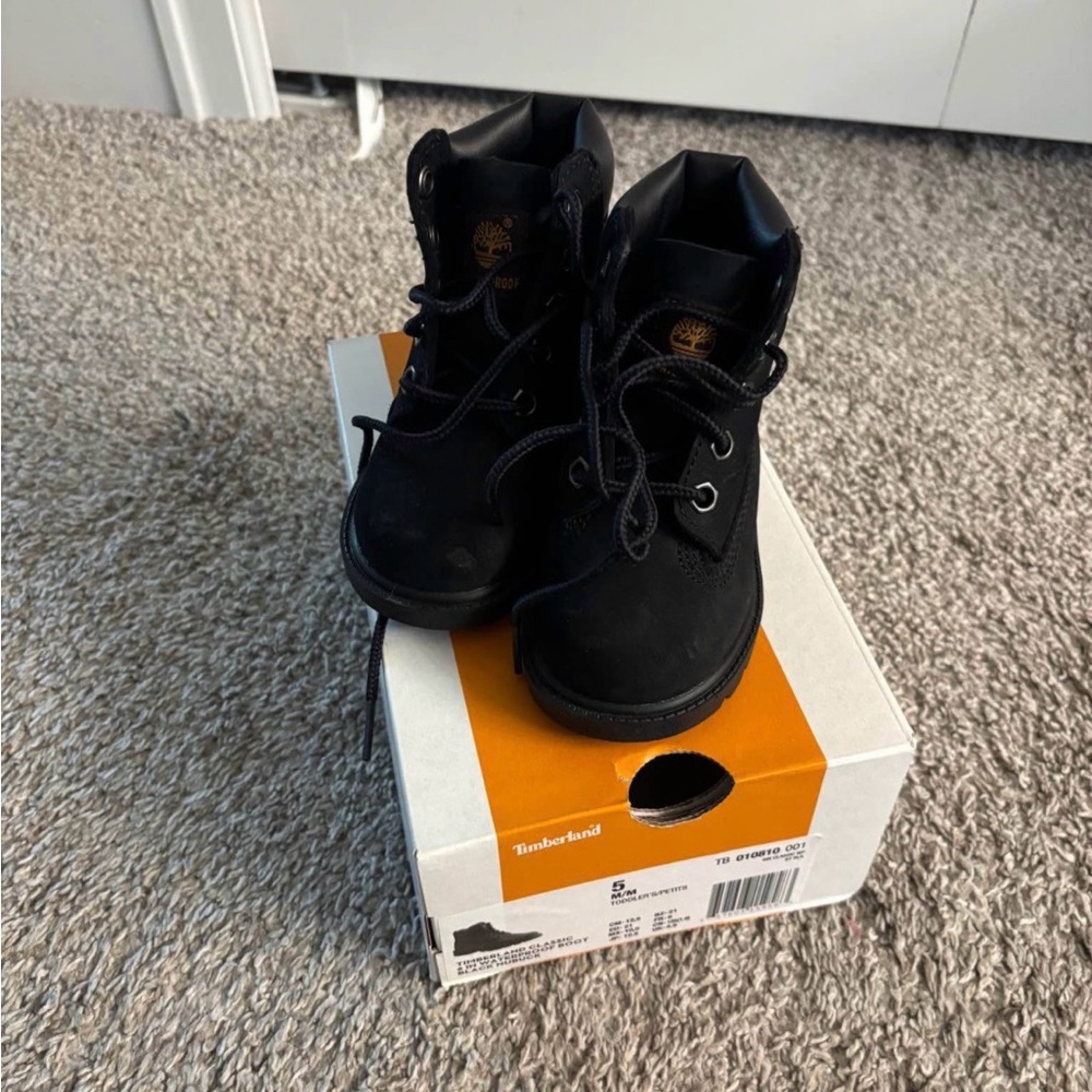 Timberland Black Boots